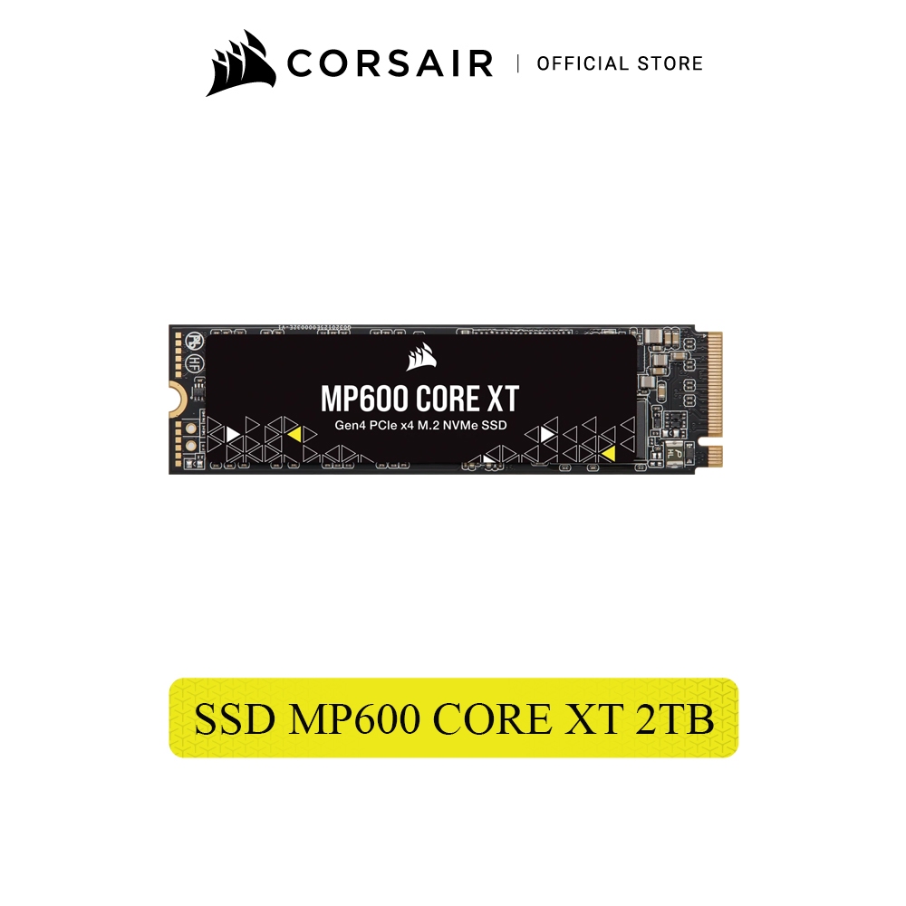 SSD CORSAIR MP600 CORE XT 2TB : CSSD-F2000GBMP600CXTR2 - เอสเอสดี