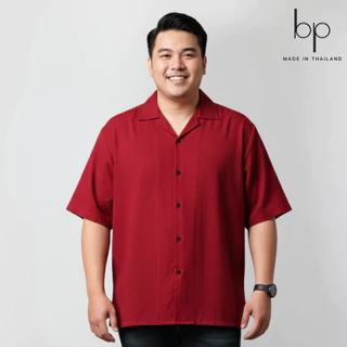 เสื้อเชิ้ตคนอ้วน15สี plus size อก46-50” ผ้านิ่มลื่นใส่สบายไม่ร้อน (2XL-4XL)