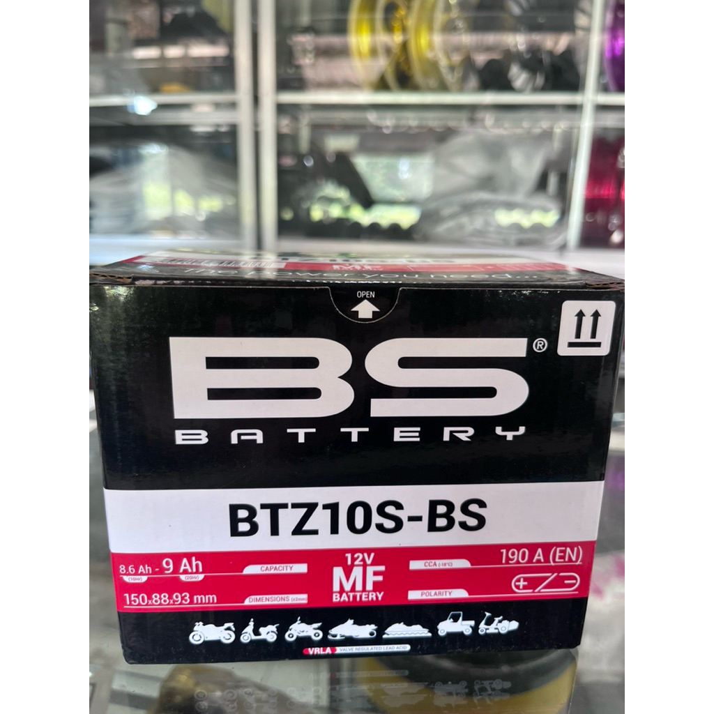 แบตเตอรี่แห้งแยกเจล BS สำหรับ Forzo350 ADV