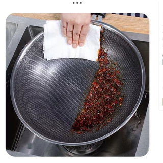 ผ้าเปียกทำความสะอาดครัวแบบมีฟอง | 80แผ่น/แพ็ค กลิ่นเลม่อนสดชื่น ไม่ต้องใช้น้ำยาล้างจาน