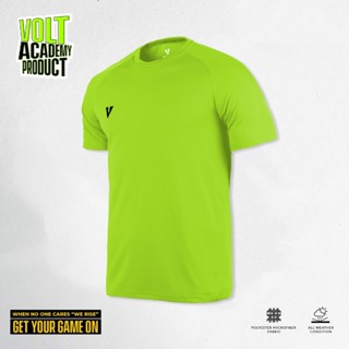 VOLT เสื้อซ้อมฟุตบอล เสื้อกีฬา แขนสั้น รุ่น VECTOR 001 สีเขี…