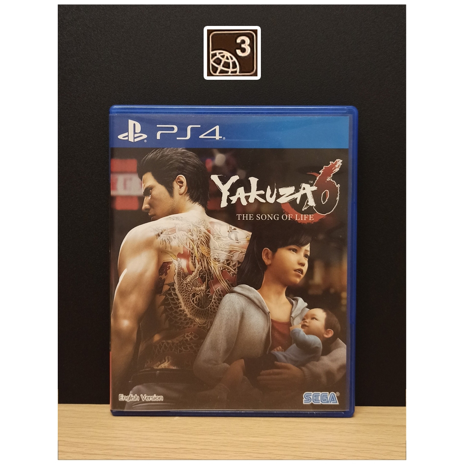 PS4 Games : Yakuza 6 The Song of Life โซน3 มือ2 & มือ1 NEW