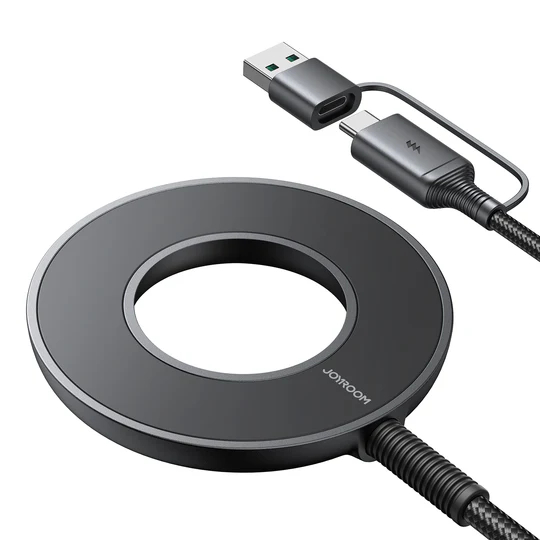 ชาร์จไร้สาย Joyroom JR-WQM03 Magnetic Wireless Charger-Black