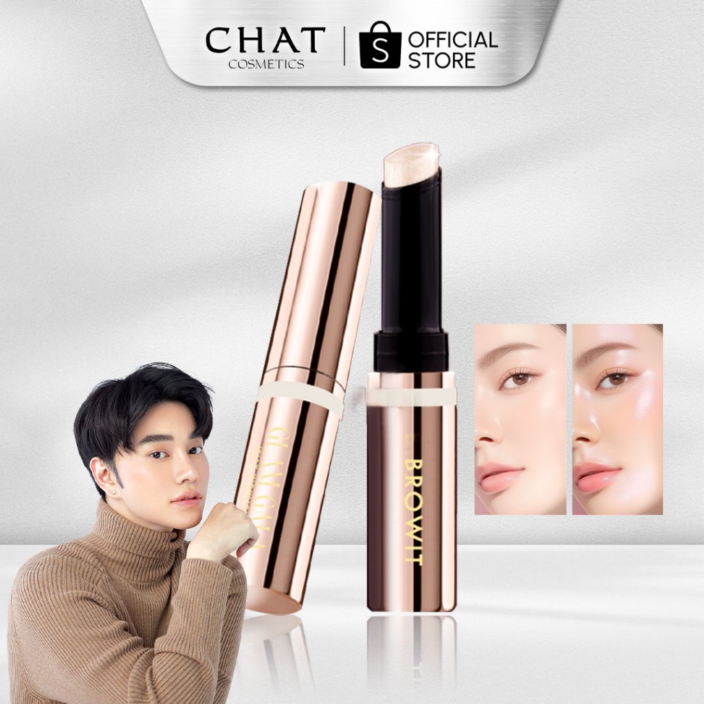 [ในไลฟ์ลดพิเศษ] ไฮไลท์ติดแกลมเจลลี่ไฮไลท์เตอร์ Browit Glam gala jelly highlighter [ ของแท้ 100%]