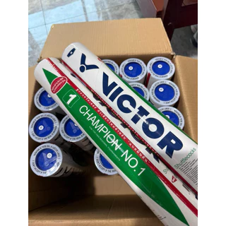 VICTOR ลูกแบดมินตัน Champion No.1 Speed 75 (แถบแดง)