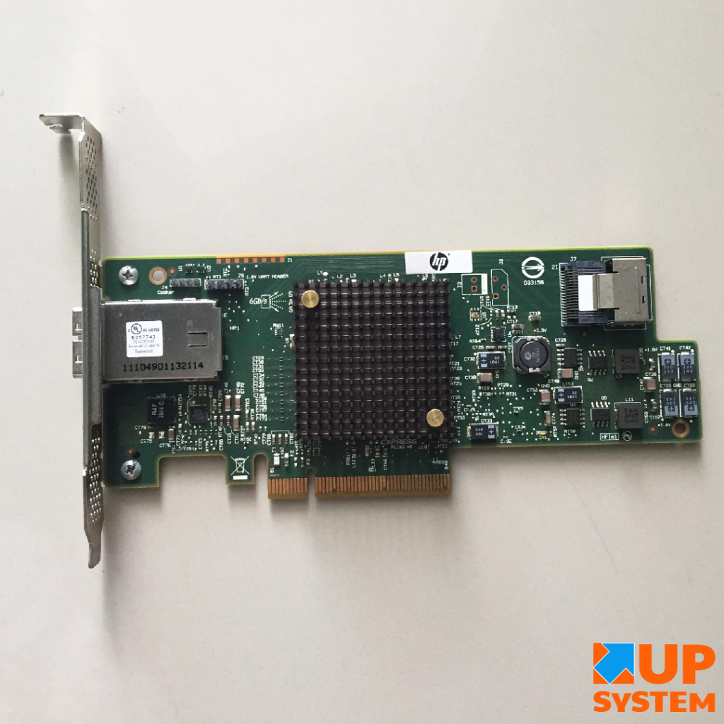 HP LSI 8-port 9217-4i4e 6GB/s SAS Raid Controller Card 725904-001 725504-001 การ์ดคอนโทรลเลอร์ SAS R