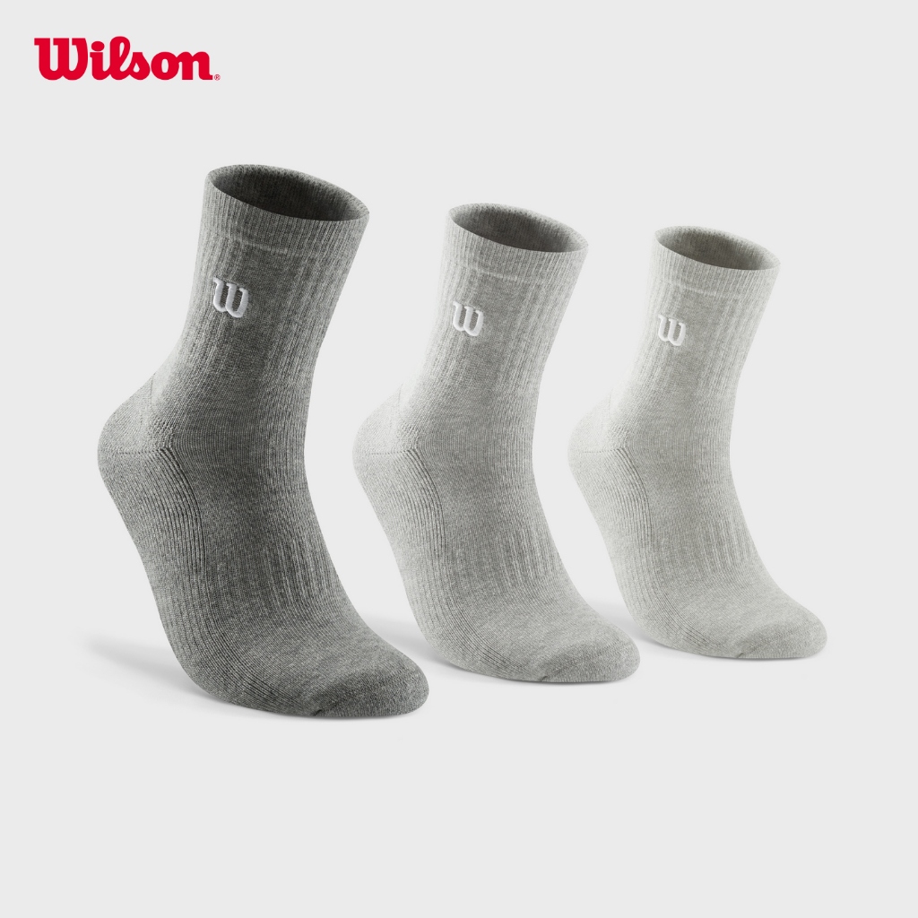 Wilson Unisex QUARTER TOP SOCK 3 PACK WU00083G006001 Official Store