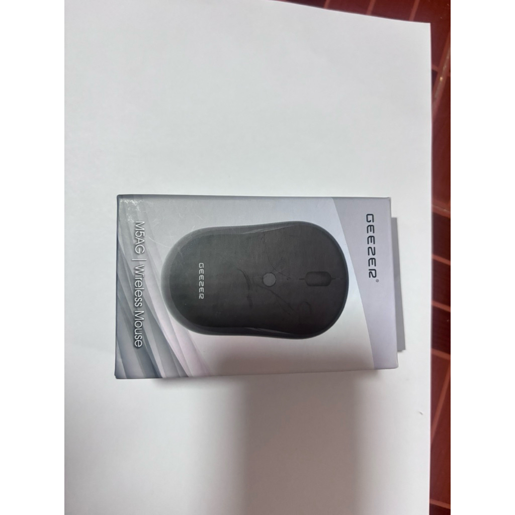 เมาส์ไร้สาย GEEZER M5AG สีดำ (พร้อมส่ง)