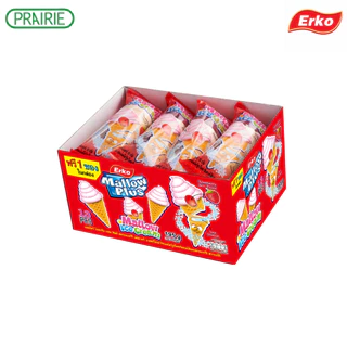 เออโก้ แมลโลว์ ไอศกรีม สตรอ 15ก.12+1 / Erko Mallow Ice Cream Strawberry15g.12+1