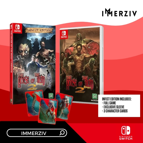 (พร้อมส่ง) SWITCH THE HOUSE OF THE DEAD 2 - REMAKE (GAME) (ENG) (BY IMMERZIV)
