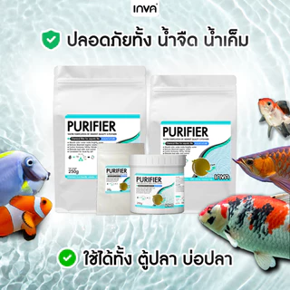 INVATech - Purifier ตัวดูดน้ำเหลือง สีน้ำ กลิ่น ของเสีย เข้มกว่าคาร์บอน ใช้ซ้ำได้ (50-250g)