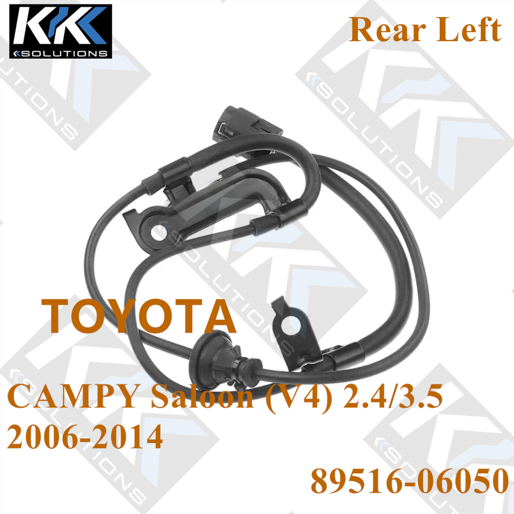 [Kksolutions] เซนเซอร์ ABS (ด้านหลังซ้าย) 89516-06050 โตโยต้า CAMRY AVALON 2006-2014 2AZ-FE 2GR-FE ค