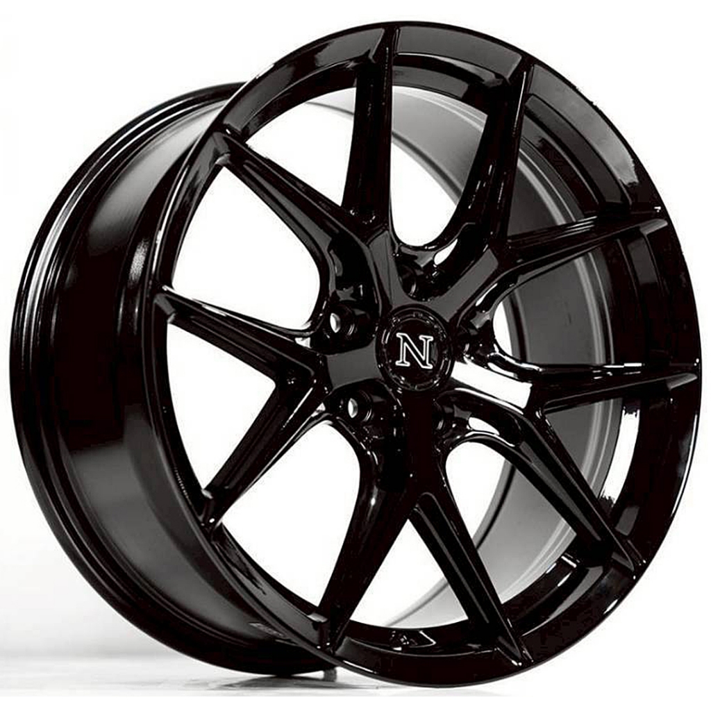 ล้อแม็กซ์ Naya Alpha2 ขอบ20นิ้ว 5รู120 สีดำเงา กว้าง8.5นิ้ว Offset35 [22825]