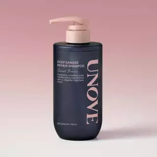 UNOVE Deep Damage Repair Shampoo แชมพู 500g Rosy Aura / Treatment EX ยูโนฟ ดีพ แดมเมจ / unove deep damage treat 320ml
