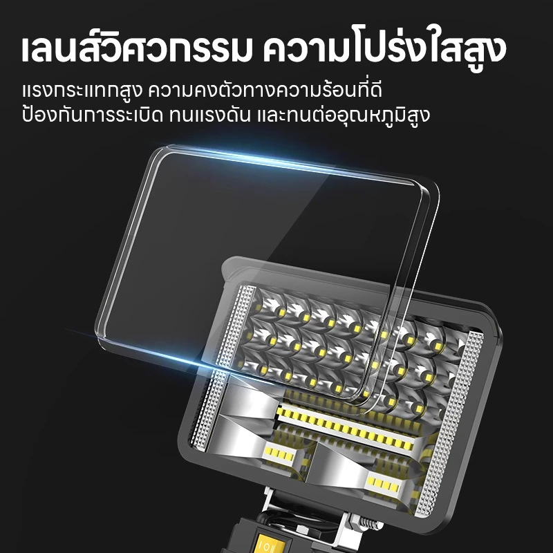 Maybuck ไฟ LED ทำงานไร้สาย 21V แบตเตอรี่ลิเธียม ไฟฉุกเฉินแคมป์ปิ้ง Camping Lamp thumbnail 3