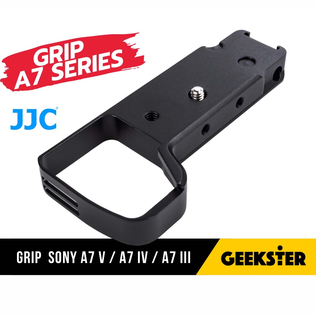 JJC กริป SONY A7 V 5 IV 4 / A7R 5 V / A7R IV Camera Hand Grip (  แผ่นฐาน โซนี่ A7 4 A7R 3 / A7S / A9