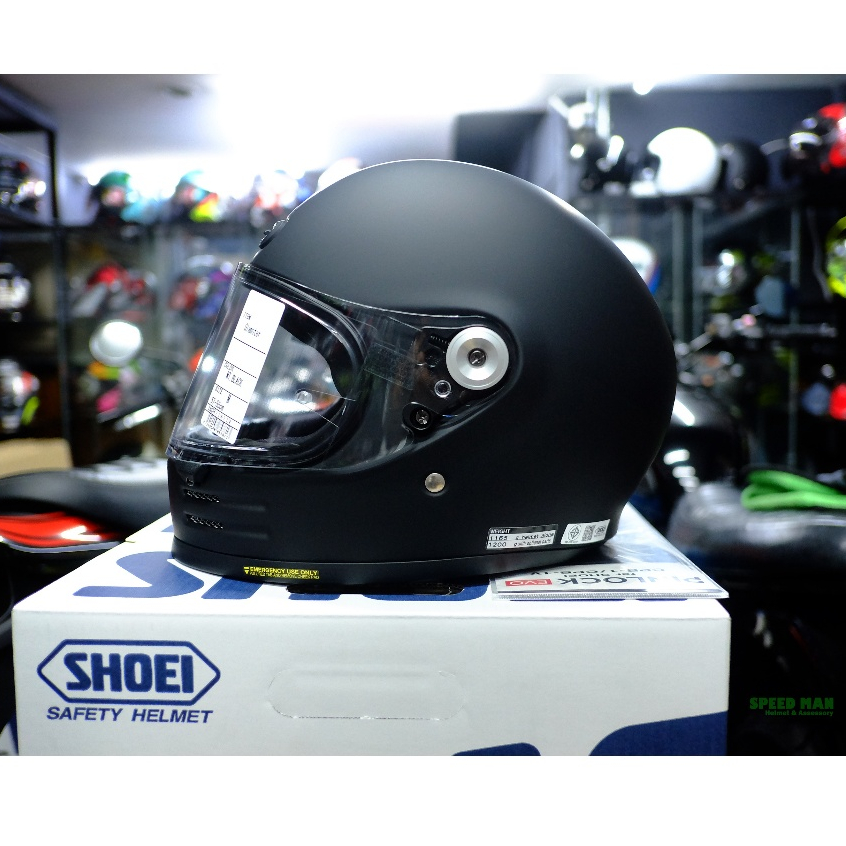 หมวกกันน็อค SHOEI รุ่น Glamster สีพื้น ราคา ถูกที่สุด ดีลบีเคเค แกลเลอรีภาพที่ 3