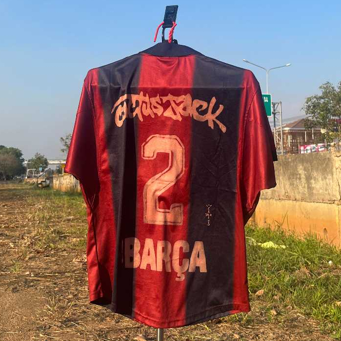 barcelona x cactus jack retro jersey