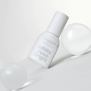 THE FACE SHOP WHITE SEED BRIGHTENING SERUM เซรั่มน้ำนม กู้หน้าหมอง ผิวออร่า หน้าไบรท์ ผิวใส ฉ่ำน้ำ
