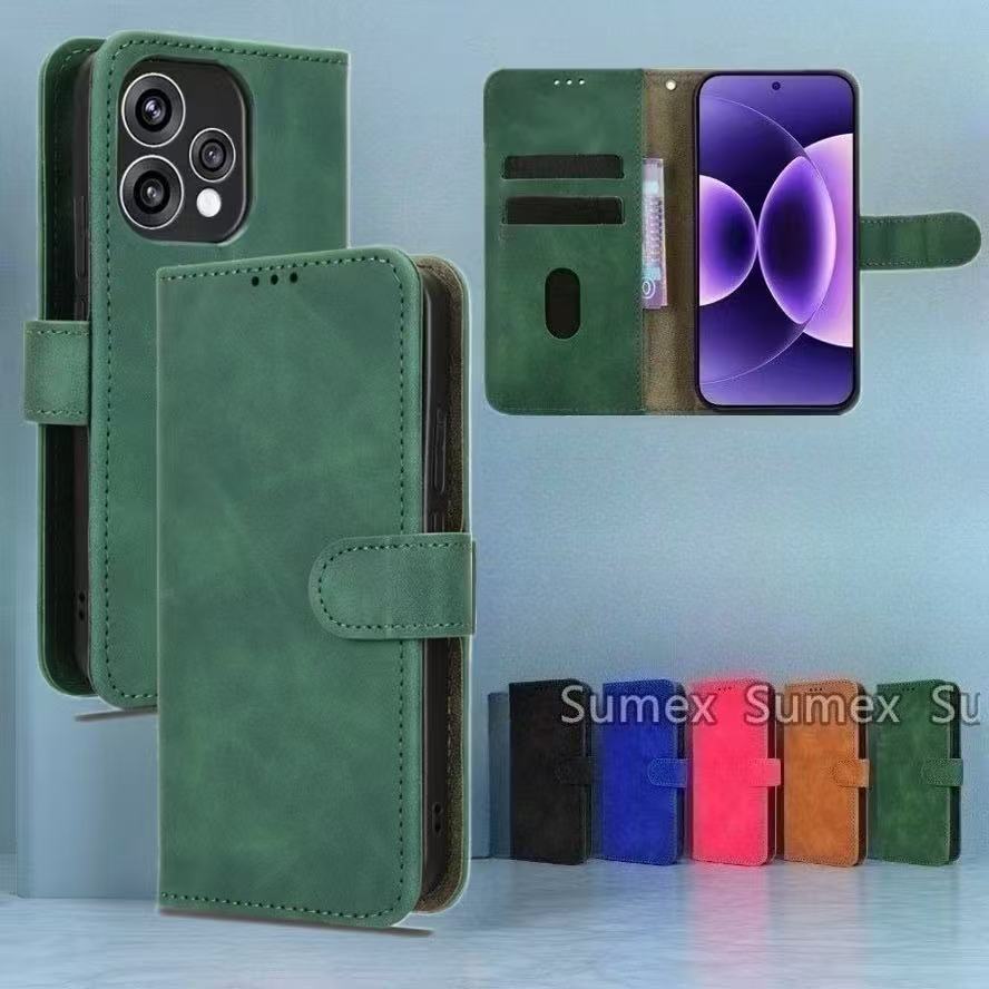 เคสฝาพับหนัง มีล็อค สำหรับ Oppo Reno15 Reno15Pro Max Reno15F เคสมีแม่เหล็ก