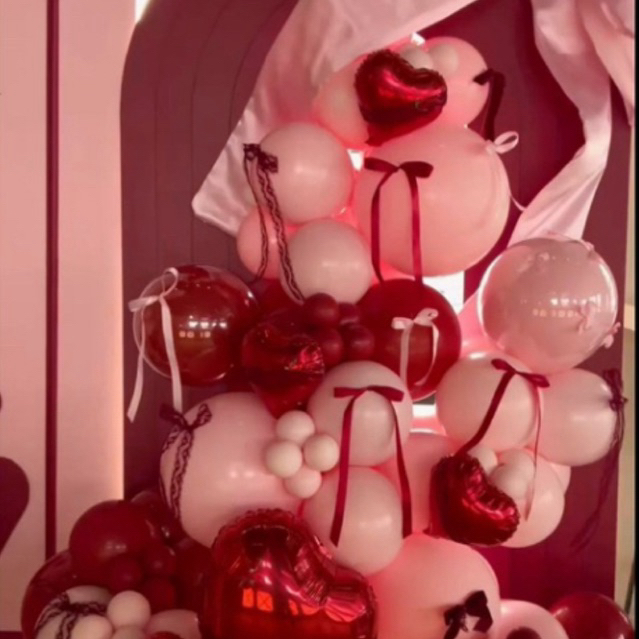 ร้านไทย มีส่งด่วน (1แพค10ชิ้น)โบว์หางยาว สำเร็จรูป ตกแต่งงานDIY เทศกาลวาเลนไทน์ - รูปที่ 6