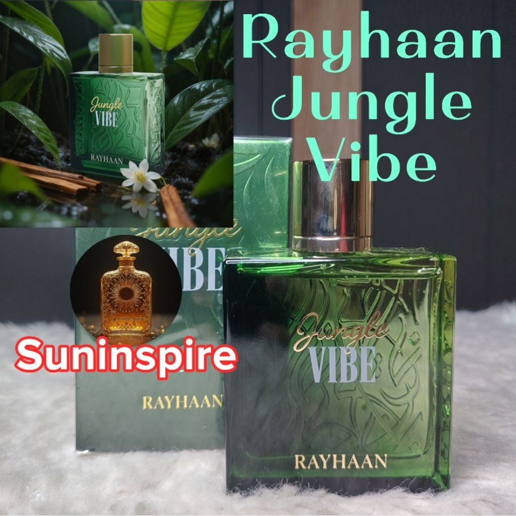 น้ำหอม​แบ่ง​ขาย​พกพา​ Rayhaan Jungle Vibe หอมสดชื่น ป่าไม้เขียว