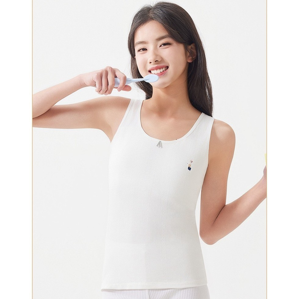 890 เสื้อกล้ามบังทรงชุดชั้นในเสริมพัฒนาการเด็กผู้หญิง เด็กประถม มัธยม ( ไม่มีฟองน้ำ ) - รูปที่ 7