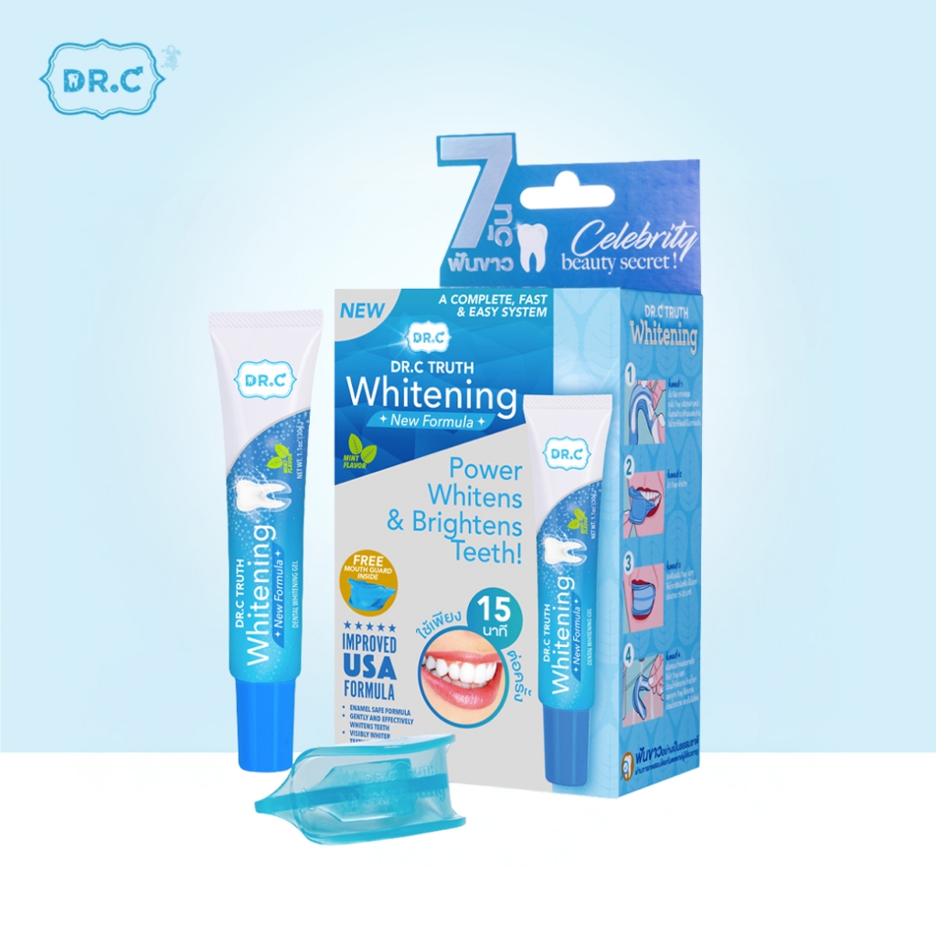 DR.C Whitening เจลฟอกฟันขาว (30g)