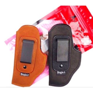 ซองพกในหนังชามัว แท้100% มีทุกรุ่น ยี่ห้อ Bogie1 กดเลือกที่เ…