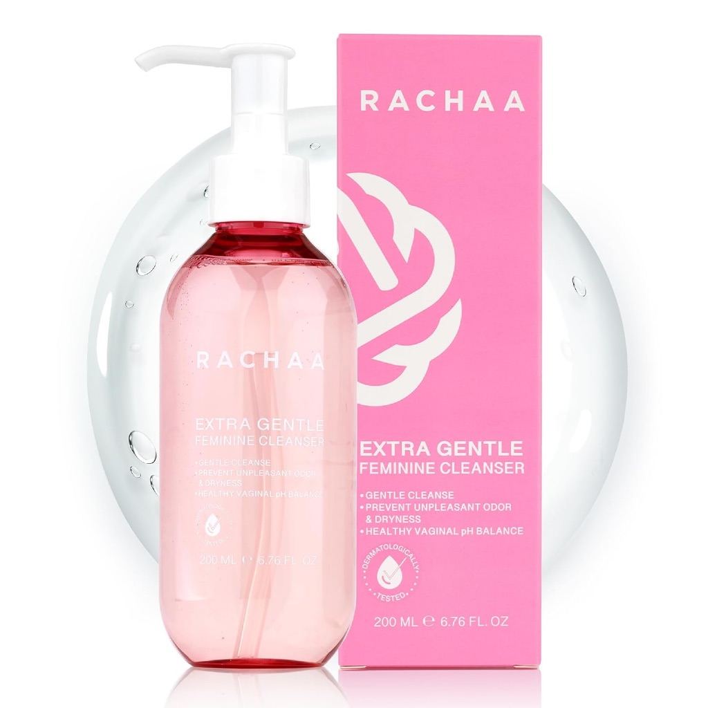 RACHAA ผลิตภัณฑ์ทำความสะอาดจุดซ่อนเร้น อ่อนโยน Feminine Cleanser 200ml