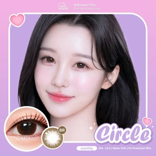 Kitty Kawaii Contact Lens : Circle - คอนแทคเลนส์รายเดือนคิตตี้ คาวาอิ พัส (VIAL)