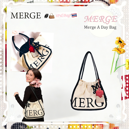 MERGE A DAY/Merge กระเป๋า official กระเป๋าถือ สะพายข้าง 100%แท้