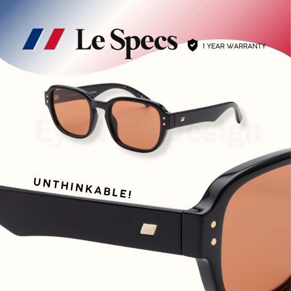 แว่นกันแดด LE SPECS รุ่น UNTHINKABLE! ของแท้ 100% พร้อมอุปกรณ์