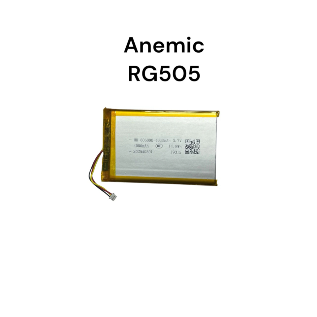 สำหรับเปลี่ยน Anbernic RG505 FL606090 4000mAh ขั้วเสียบ 1.25 3pin เครื่องเกมเปิดคอนโซลมือถือ