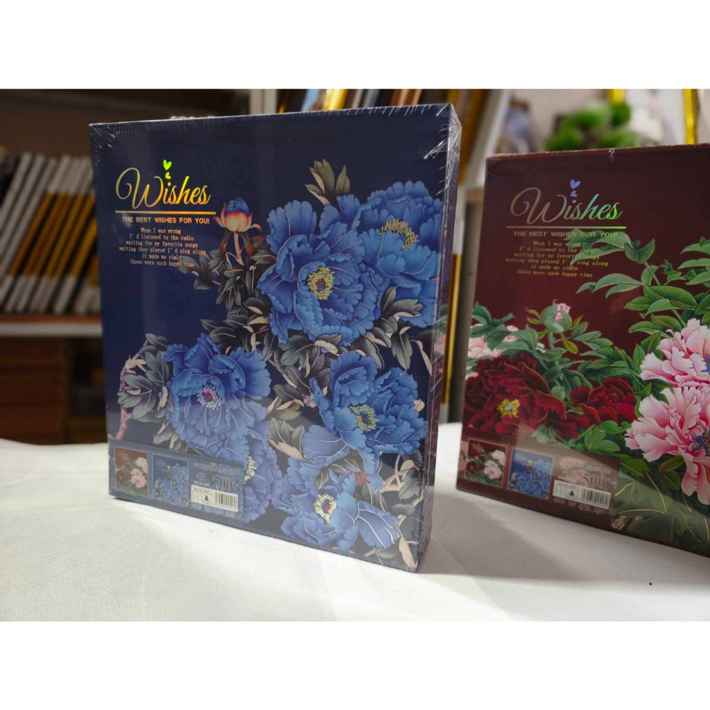 ✨ อัลบั้มรูป 2 ชั้น ขนาด 4x6 จัมโบ้ 500รูป คละสี🍀ยอดนิยม - ปกเเข็ง ส่ง- ไทย ราคา- ส่ง♦️ร้านอัดรูป-ส่งไว 👇wedding 📸งานบวช