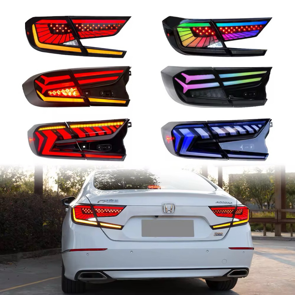 🔥ไฟท้ายแต่ง ตรงรุ่นสำหรับ HONDA ACCORD G10 (Full LED , RGB)