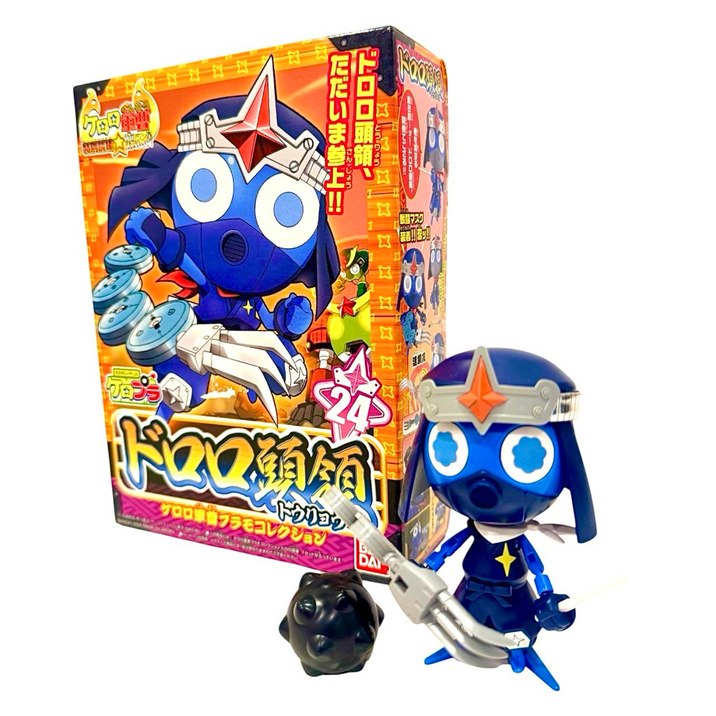 ฟิกเกอร์ โมเดล Keroro เคโรโระ ขบวนการอ๊บอ๊บป่วนโลก Keroro Gunso Plamo Collection 💯🇯🇵 BANDAI