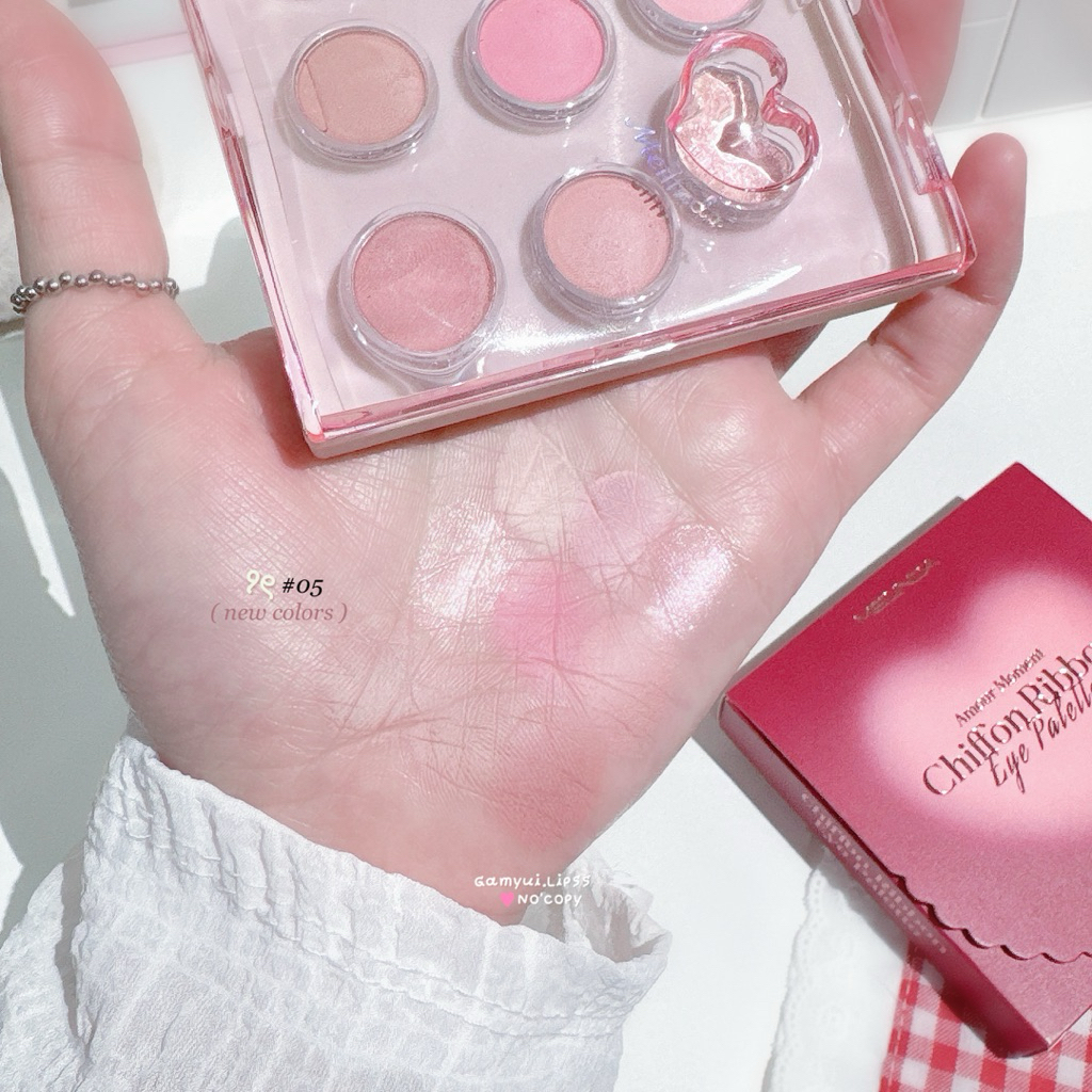 อายแชโดว์ Meilinda Chiffon Ribbon Eye Palette ꣑ৎ - รูปที่ 2