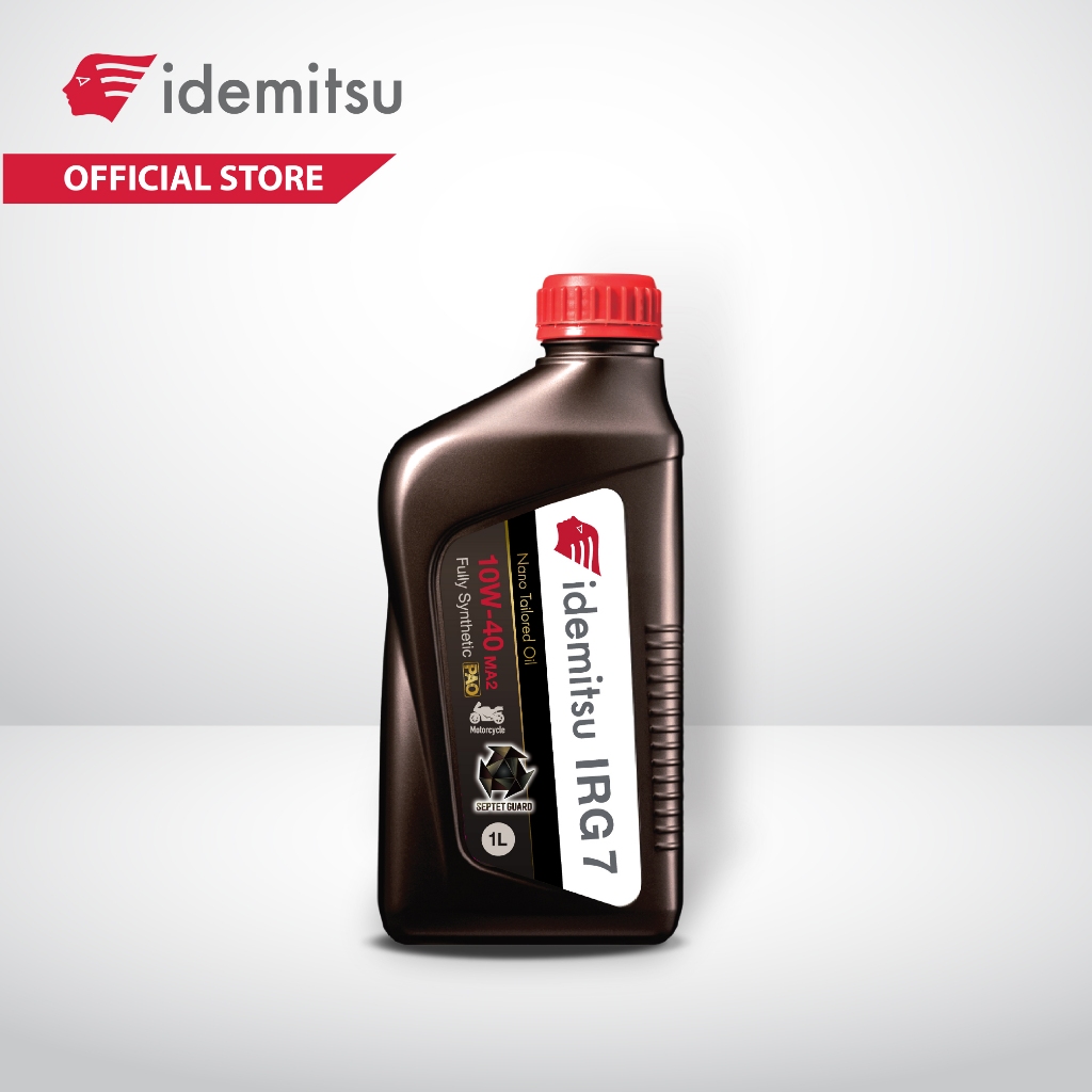 IDEMITSU IRG7 10W-40 MA2 น้ำมันเครื่องจักรยานยนต์สังเคราะห์แท้ 100%
