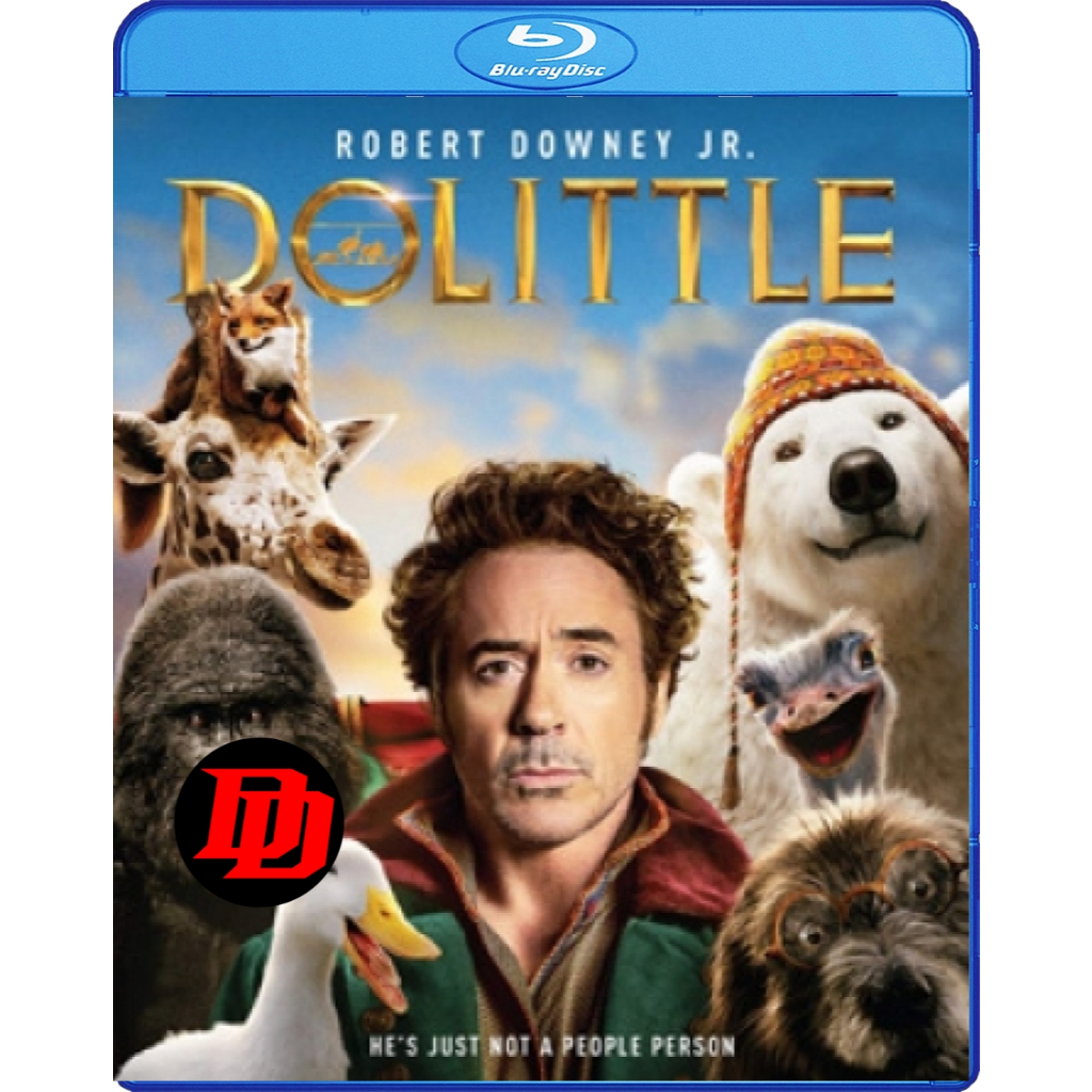 แผ่น Blu-ray พากย์ไทยแท้ หนัง ใหม่ Dolittle (2020) ด็อกเตอร์ ดูลิตเติ้ล หนัง บลูเรย์