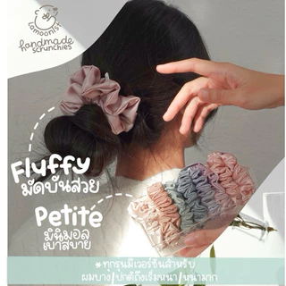 Lamoonist • PETITE • Satin scrunchies • ผมปกติ-ผมเริ่มหนา • Normal-thick hair