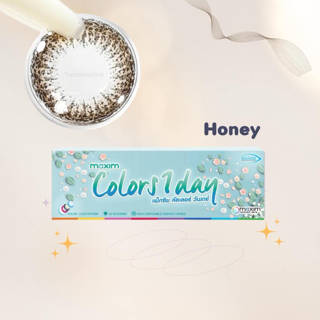 Maxim Colors Air 1 Day 10 lenses Honey