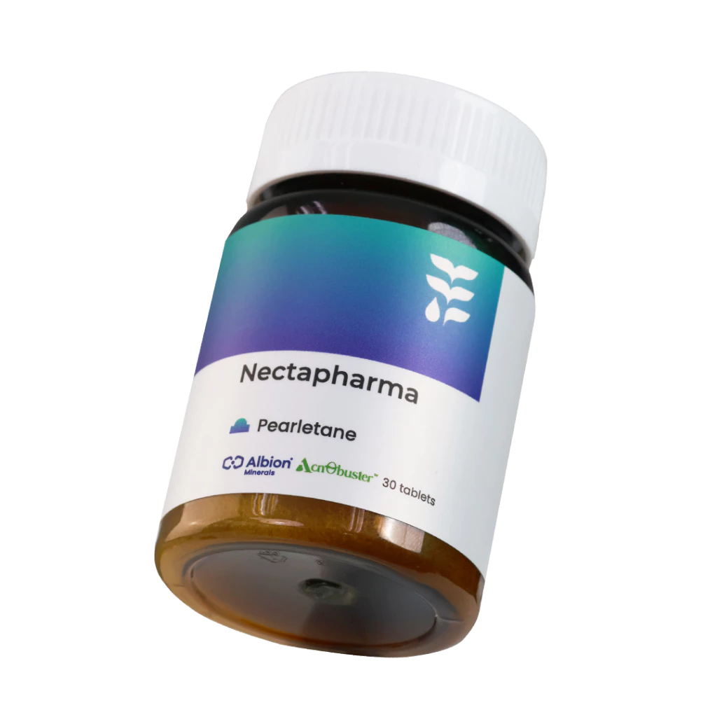 Nectapharma Pearletane เพิร์ลลีเทน วิตามินสวบสิว กู้หน้าสิว บิ๊วหน้าใส วิตามินลดสิว ซิงค์ลดสิว ลดสิวฮอร์โมน ลดรอยสิว thumbnail 10
