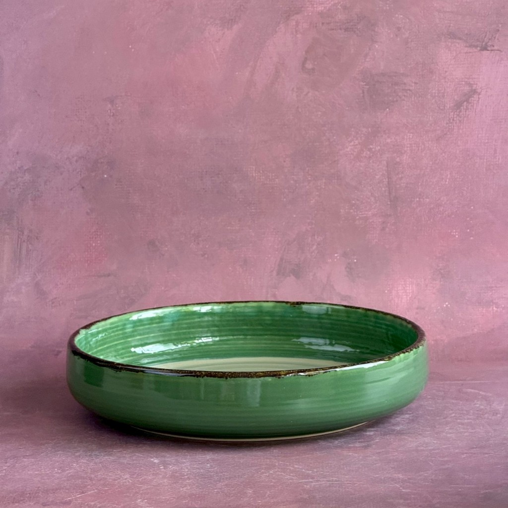 ชามพาสต้า ชามสลัด ขนาด 9 นิ้ว ชามเซรามิค Pasta Bowl Salad Bowl Ceramic - AT1CERAMIC - รูปที่ 2