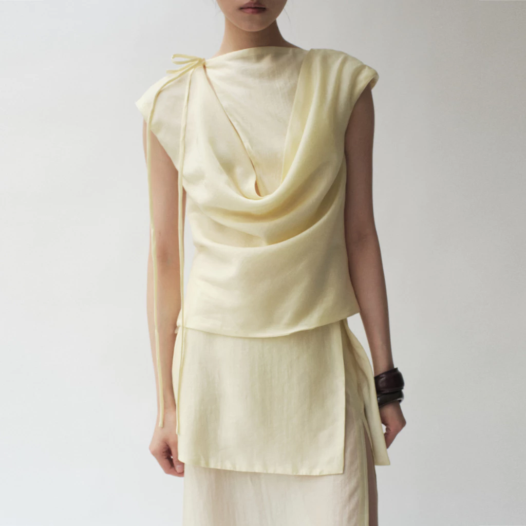 She Knows Atelier - Hurr Blouse เสื้อเบลาส์ เปิดหลัง XS-XL