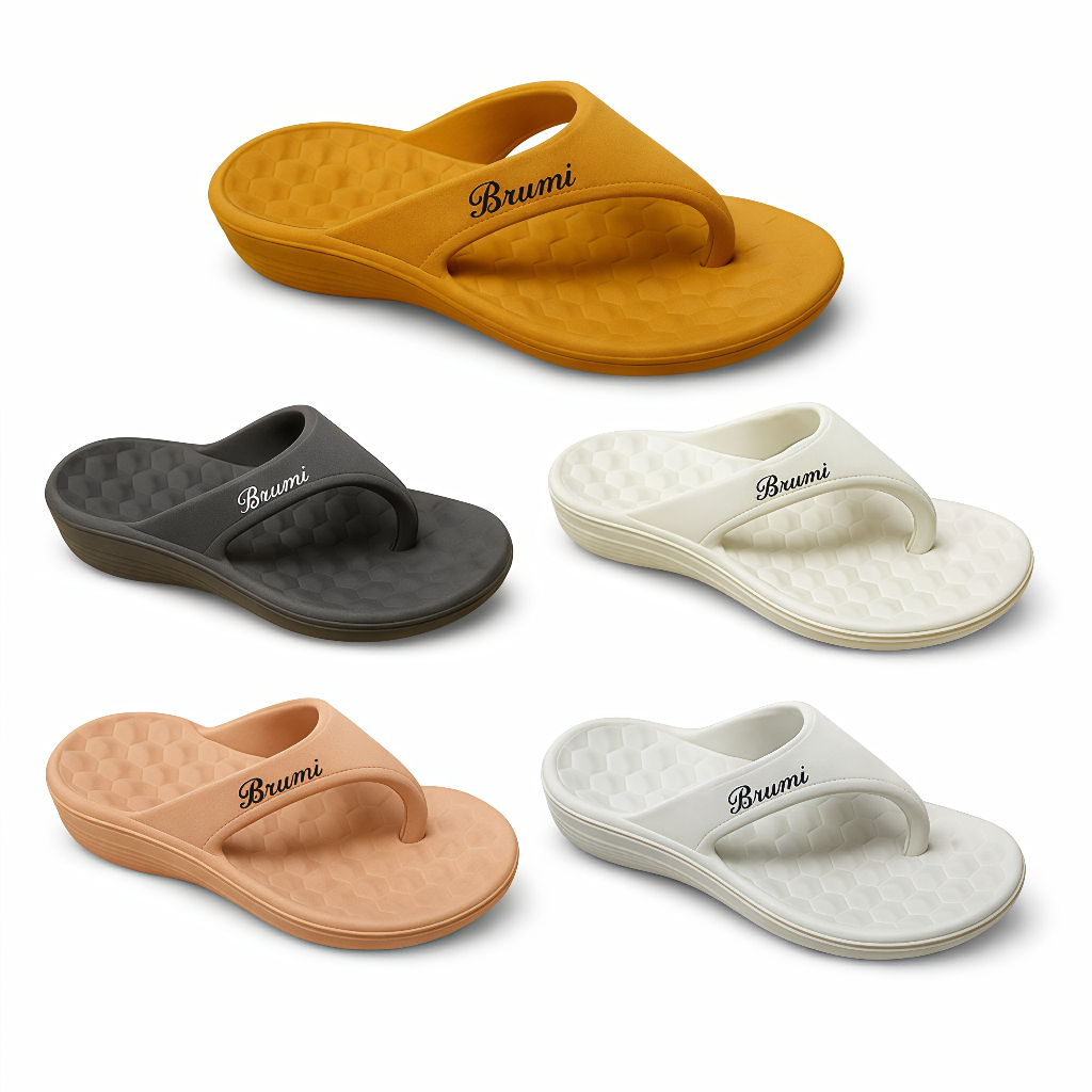 สำหรับผู้หญิงรองเท้าแตะพื้นหนาไม่สึกหรอฤดูร้อนลำลอง​ใส่สบายกันลื่น​แบบหนีบ​รองเท้าแตะในร่มและ