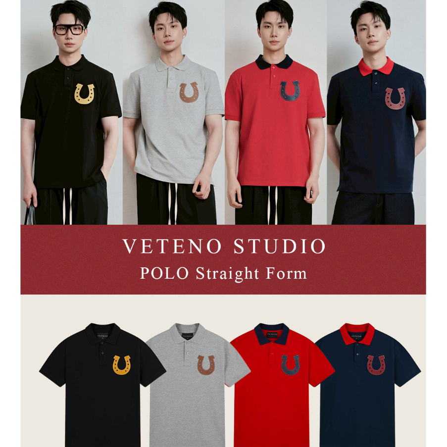 VETENOSTUDIO POLO HORSESHOE Limited For Lunar New Year เสื้อโปโล