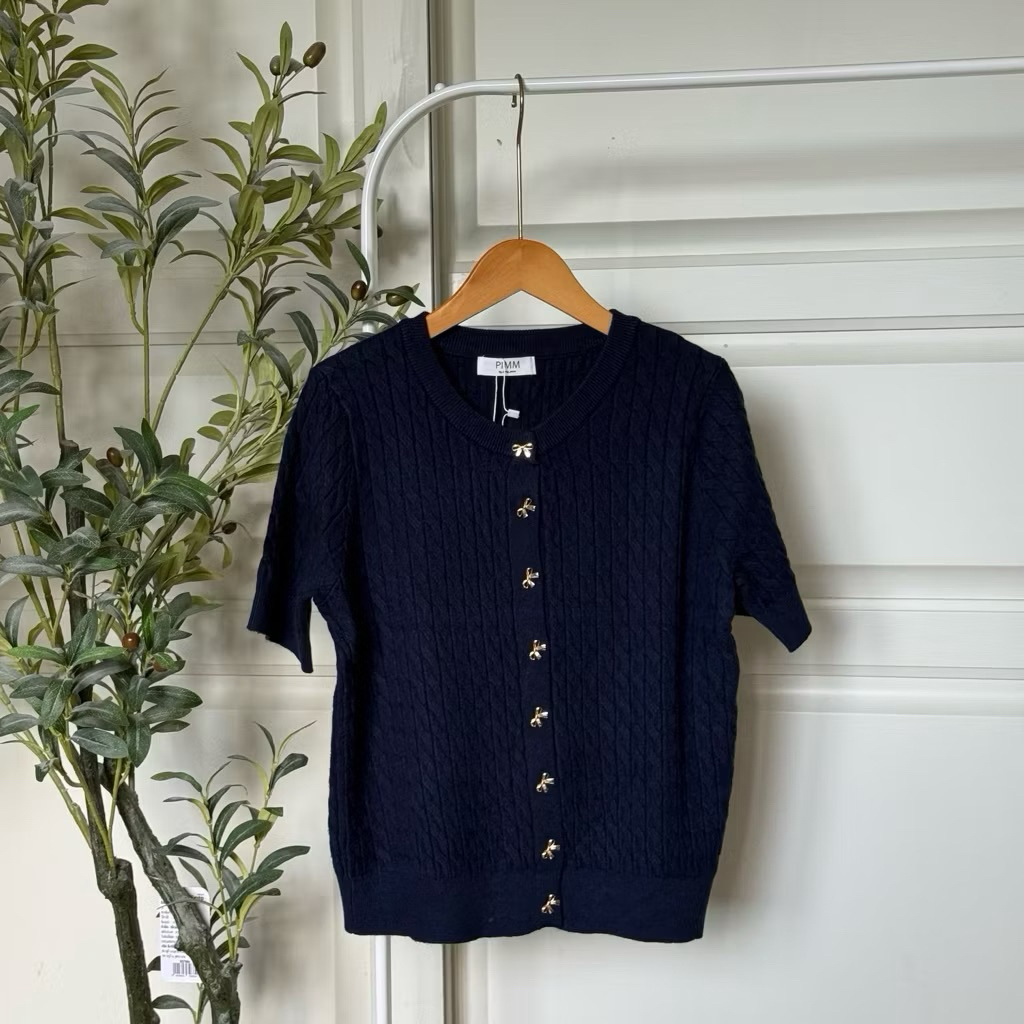 ส่งต่อเสื้อป้าย PIMM สีกรม💙