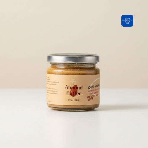 เนยถั่วอัลมอนด์ Almond Butter | bunny's journey