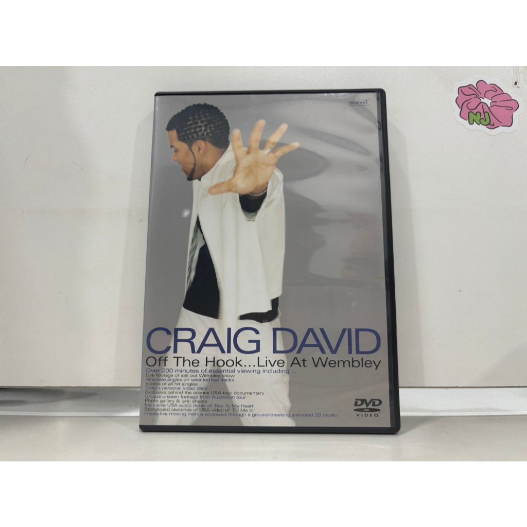 1 DVD MUSIC  ซีดีเพลงสากล     CRAIG DAVID Off The Hook... Live At Wembley   (A2H10)